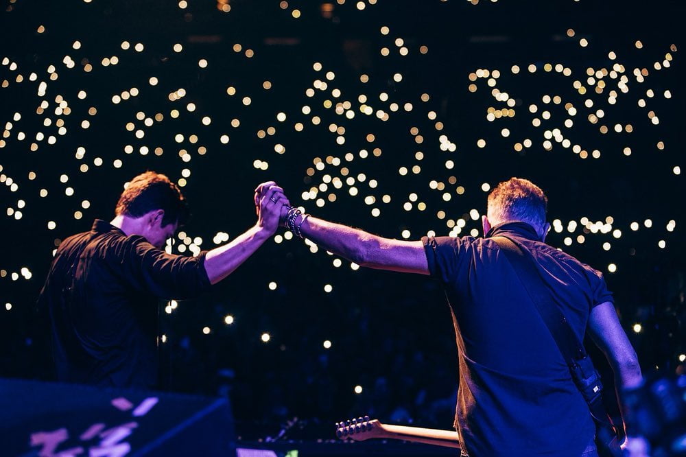 Bruce Speelt samen met The Killers